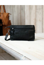 Bear Design Leather shoulderbags Leather crossbody bags - Bear Design Shoulder bag ‘Cil’ black