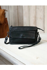 Bear Design Leather shoulderbags Leather crossbody bags - Bear Design Shoulder bag ‘Cil’ black