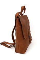 Bear Design Leather backpacks Leather shoppers - Bear Design Backpack-Crossbody 'Jesse' cognac