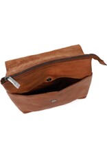 Bear Design Leather backpacks Leather shoppers - Bear Design Backpack-Crossbody 'Jesse' cognac