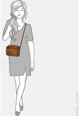 Bear Design Leather shoulderbags Leather crossbody bags - Bear Design Shoulder bag ‘Peggy’ black