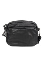 Bear Design Leather shoulderbags Leather crossbody bags - Bear Design Shoulder bag ‘Peggy’ black