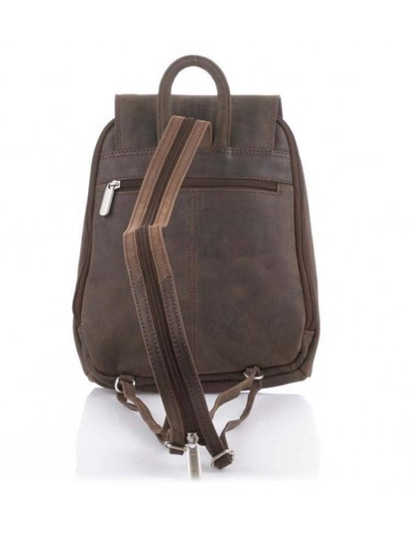 Bear Design Leren rugzakken  Leren shoppers - Bear Design Rugzak  "Rowinda" Hunter Leer