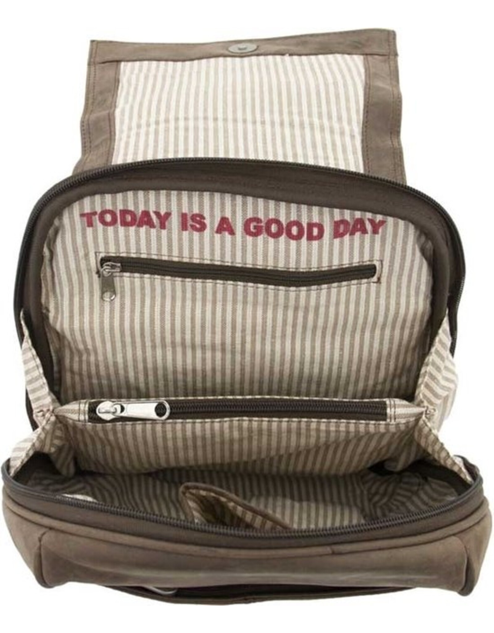 Bear Design Leren rugzakken  Leren shoppers - Bear Design Rugzak  "Rowinda" Hunter Leer