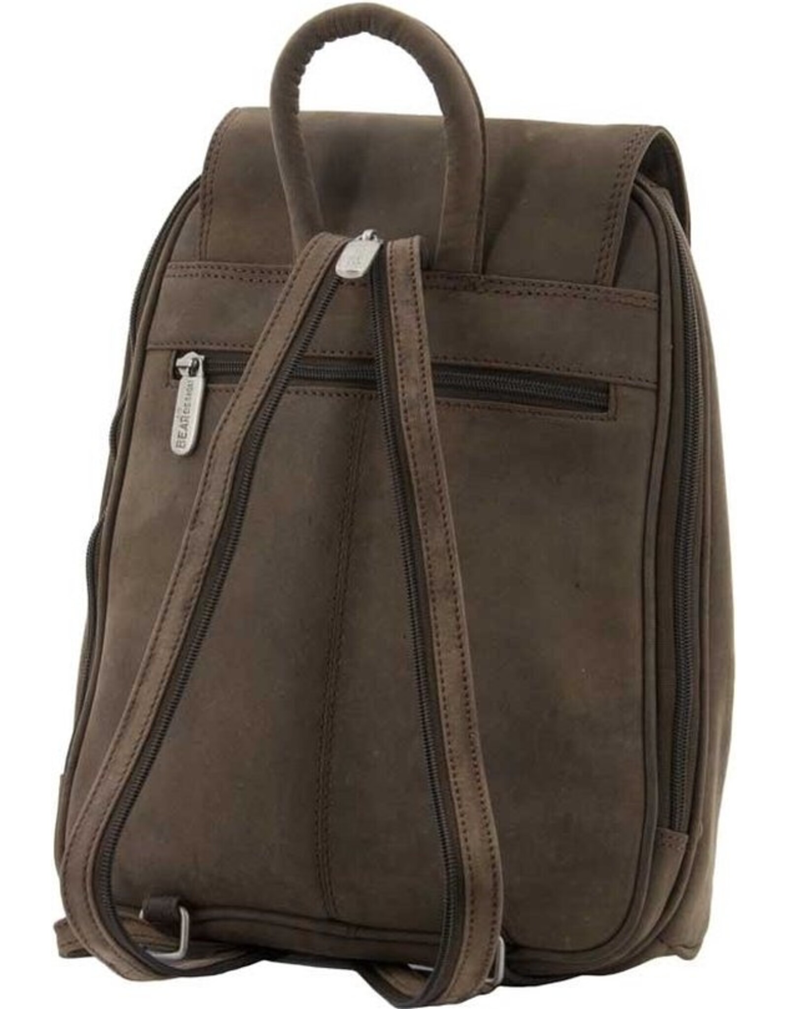 Bear Design Leren rugzakken  Leren shoppers - Bear Design Rugzak  "Rowinda" Hunter Leer