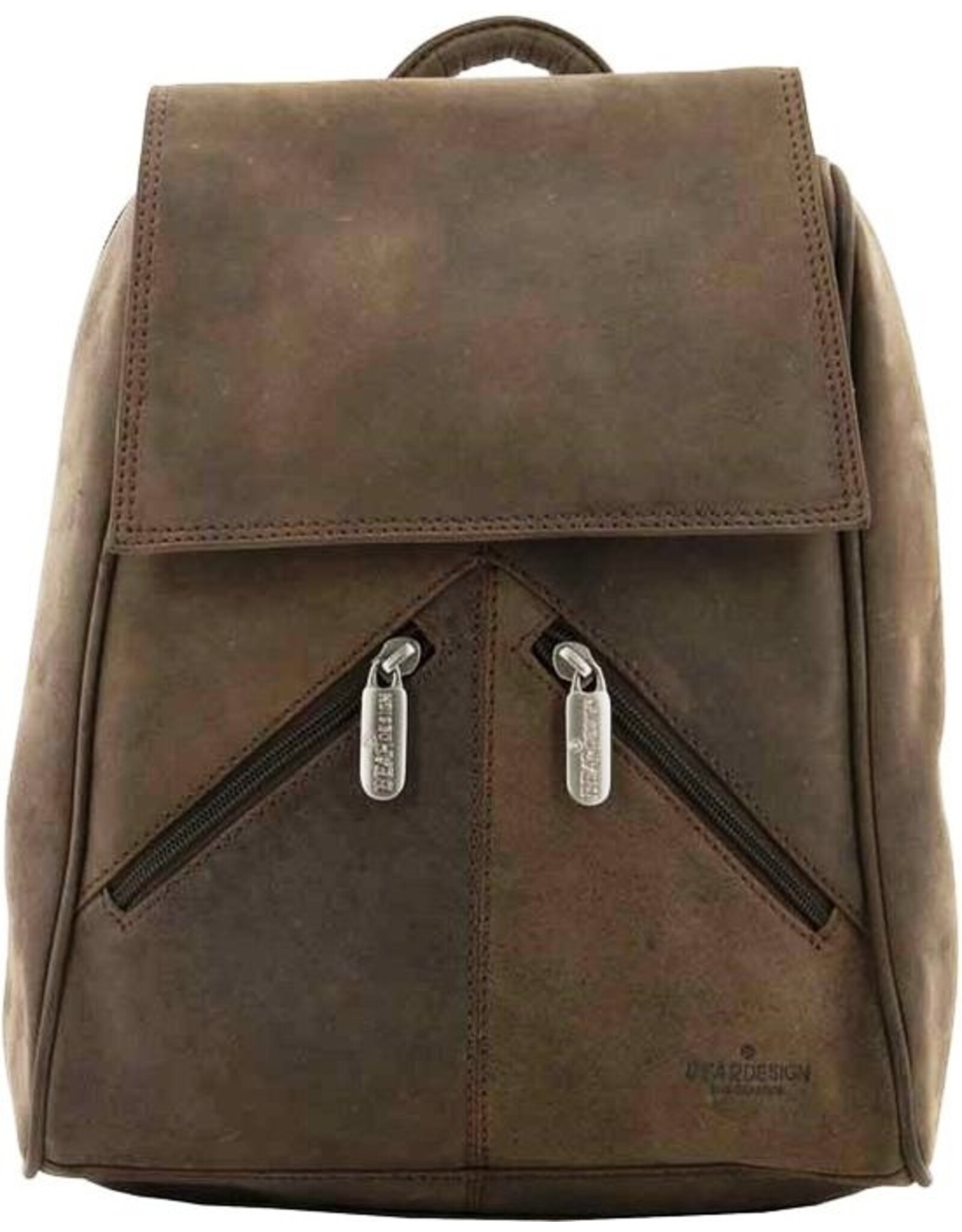 Bear Design Leather backpacks Leather shoppers - Bear Design Backpack 'Rowinda' Hunter Leather