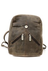 Bear Design Leather backpacks Leather shoppers - Bear Design Backpack 'Rowinda' Hunter Leather