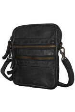 Bear Design Leather Festival bags, waist bags and belt bags - Bear Design Shoulder bag-Belt bag ‘Vikas’ black
