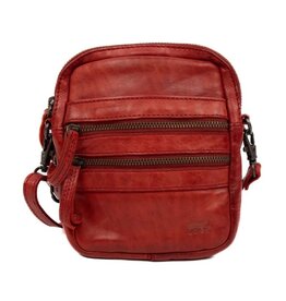 Bear Design Bear Design Schoudertas-Riemtas "Vikas" rood