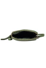 Bear Design Leren Festivaltasjes, heuptassen en riemtassen - Bear Design Schoudertas-Riemtas "Vikas" groen