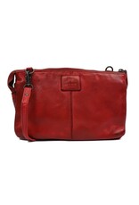 Bear Design Leather shoulderbags Leather crossbody bags - Bear Design Purse/Shoulder Bag ‘Uma’ red