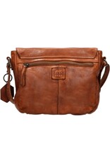 Bear Design Leren schoudertassen Leren crossbody tassen - Bear Design Schoudertas "Mattea" cognac