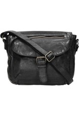 Bear Design Leather shoulderbags Leather crossbody bags - Bear Design Shoulder Bag ‘Mattea’ black
