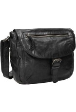 Bear Design Leather shoulderbags Leather crossbody bags - Bear Design Shoulder Bag ‘Mattea’ black