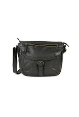 Bear Design Leather shoulderbags Leather crossbody bags - Bear Design Shoulder Bag ‘Mattea’ black