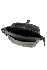 Bear Design Leather shoulderbags Leather crossbody bags - Bear Design Shoulder Bag ‘Mattea’ black