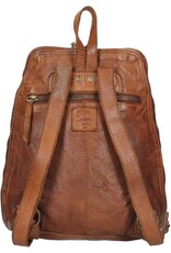 Bear Design Leather backpacks Leather shoppers - Bear Design Backpack 'Iris' cognac