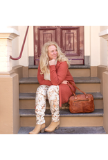Bear Design Leather shoulderbags Leather crossbody bags - Bear Design Shoulder Bag ‘Lieke’ cognac