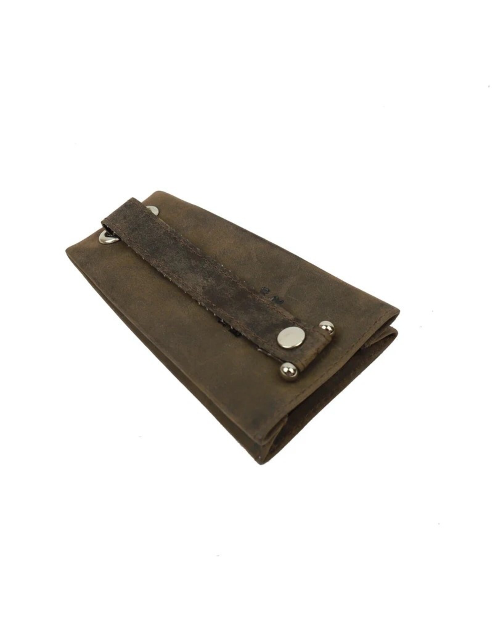 Bear Design Leren Portemonnees - Bear Design Kloksleutelhanger "Pablo" hunter leer