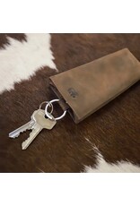 Bear Design Leren Portemonnees - Bear Design Kloksleutelhanger "Pablo" hunter leer