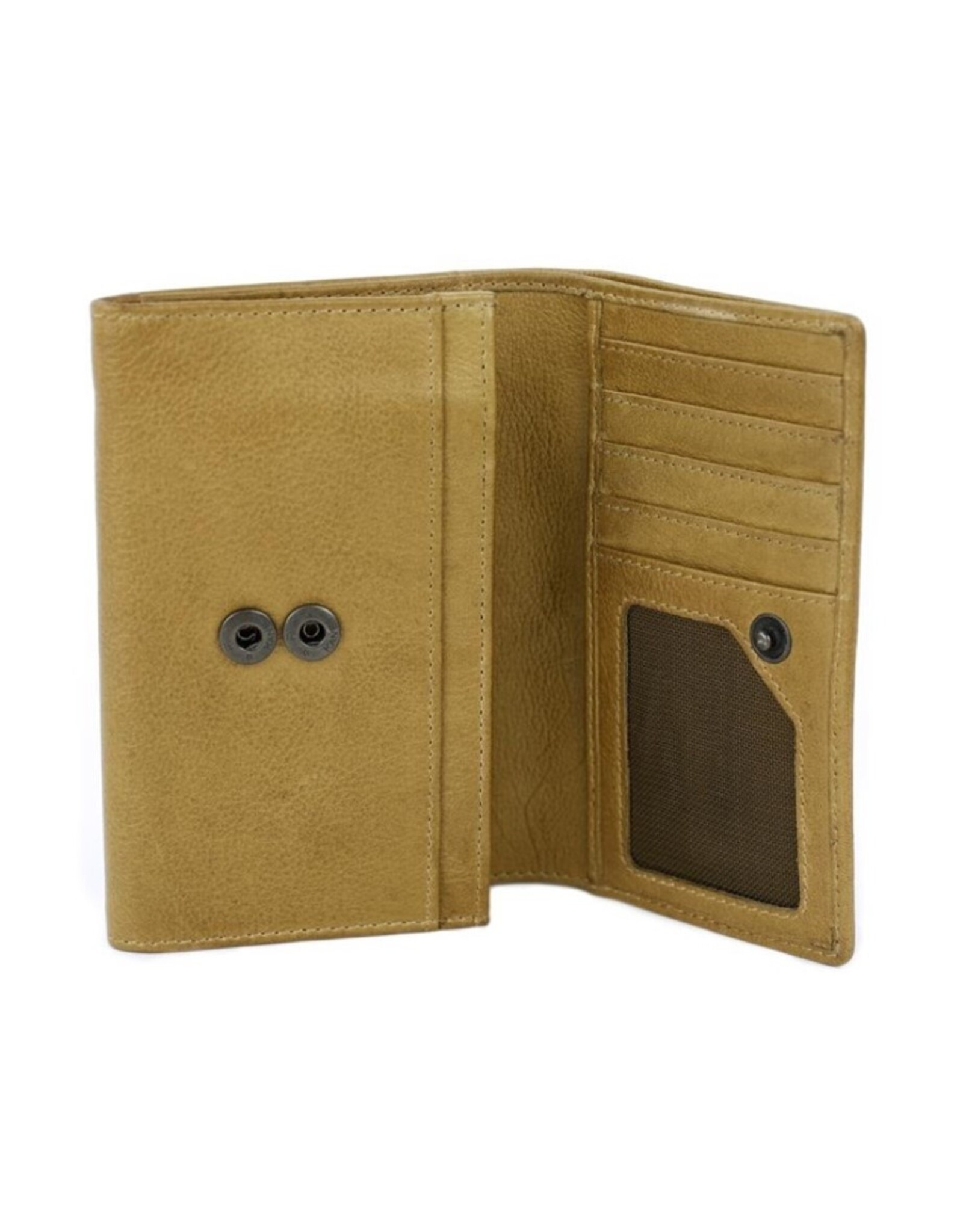 Bear Design Leather Wallets - Bear Design Wallet 'Sweety' oil