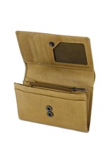 Bear Design Leren Portemonnees - Bear Design Portemonnee "Sweety" oil