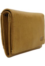 Bear Design Leather Wallets - Bear Design Wallet 'Sweety' oil