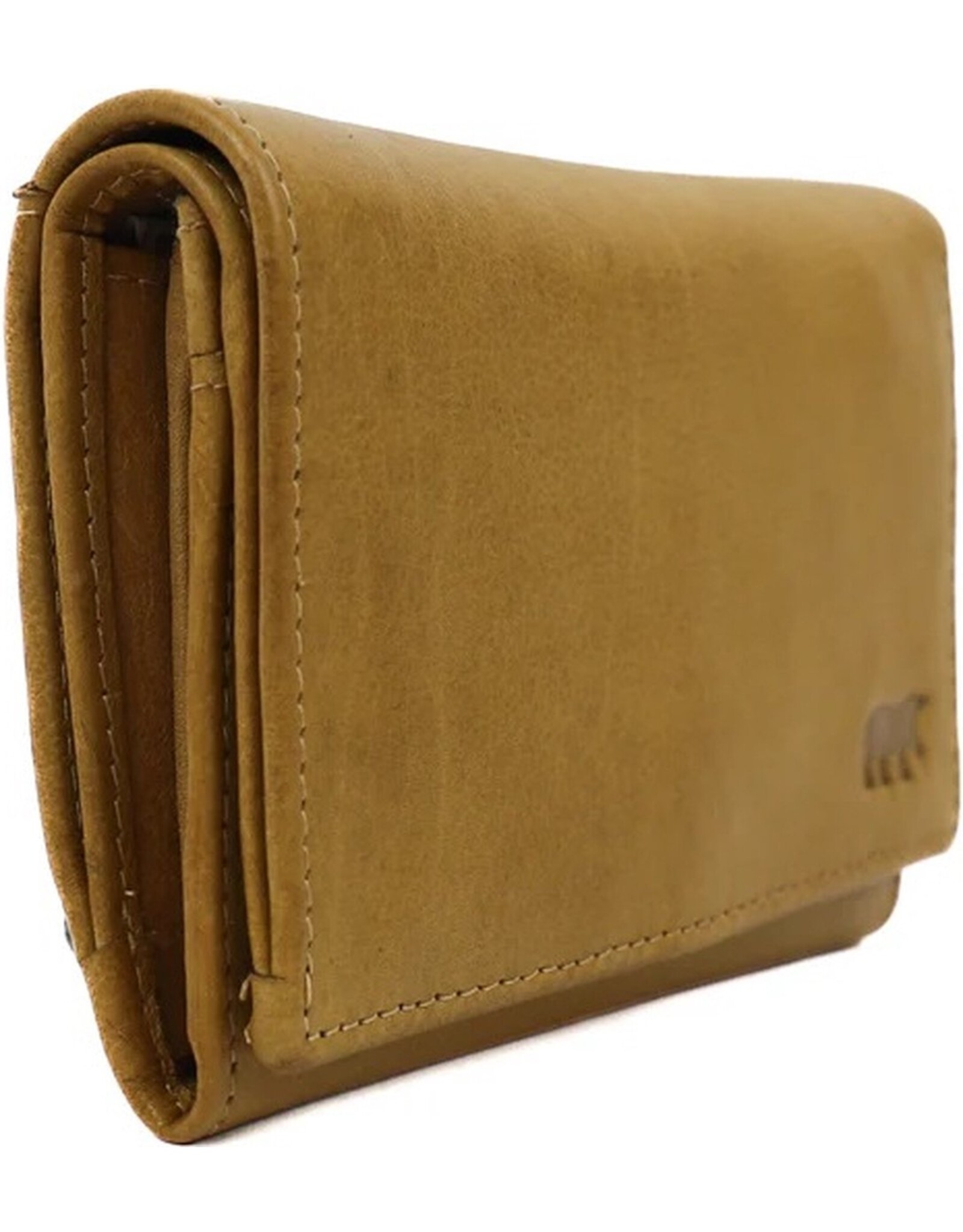 Bear Design Leather Wallets - Bear Design Wallet 'Sweety' oil