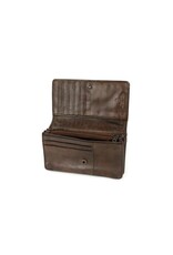 Bear Design Leather Wallets - Bear Design Wallet 'Emma'  brown