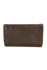 Bear Design Leather Wallets - Bear Design Wallet 'Emma'  brown