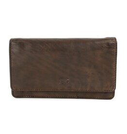 Bear Design Bear Design Wallet 'Emma'  brown