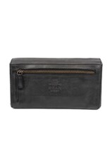 Bear Design Leather Wallets - Bear Design Wallet 'Noor'  black