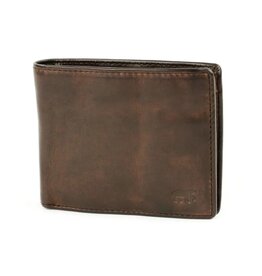Bear Design Bear Design Billfold Wallet 'Fabian'  black brown