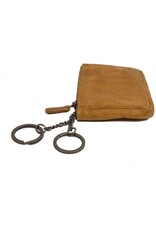 Bear Design Leren Portemonnees - Bear Design Sleuteletui/ Sleutelhoesje "Lyla"geel