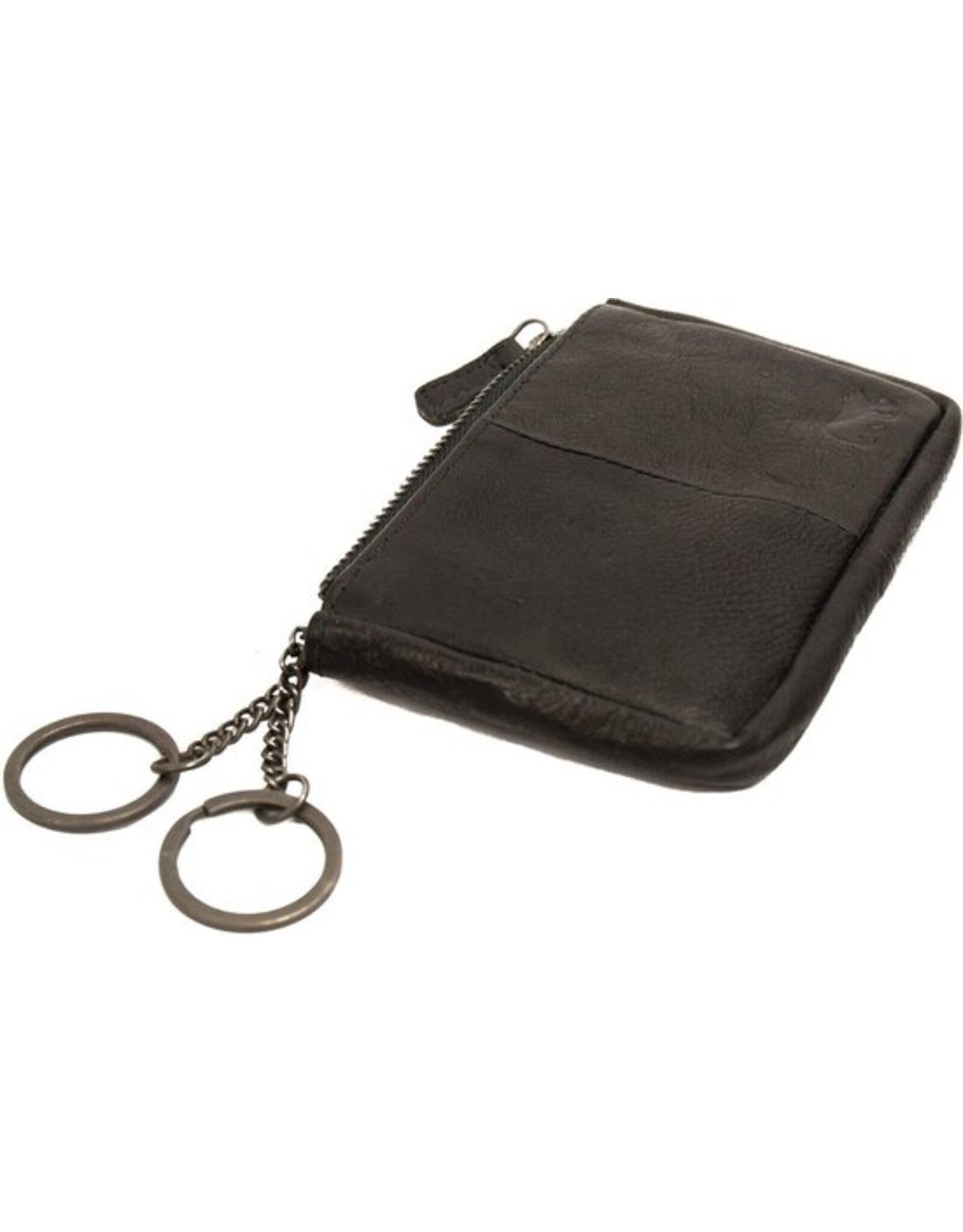 Bear Design Leather Wallets - Bear Design Key pouch ‘Lyla’ black