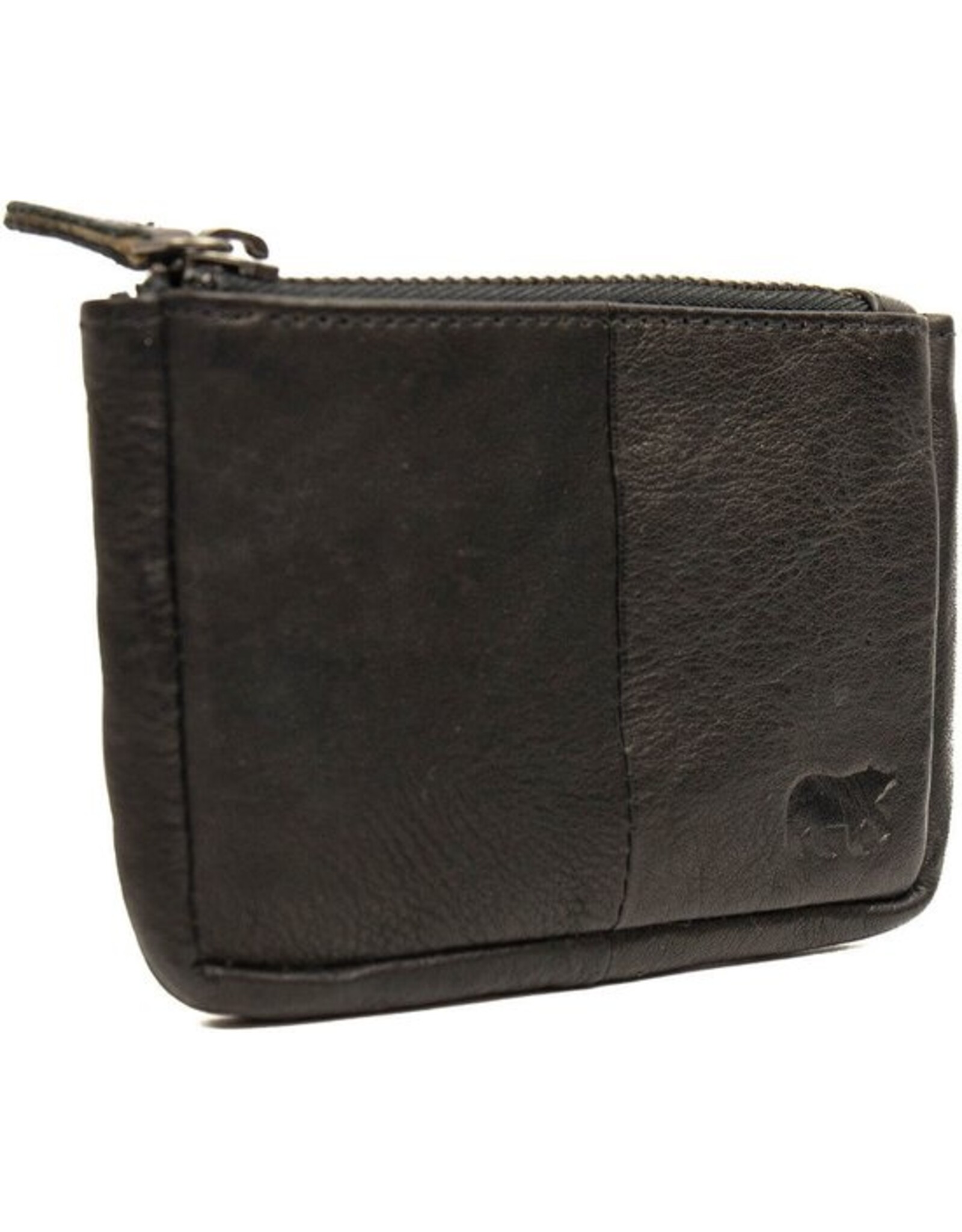 Bear Design Leather Wallets - Bear Design Key pouch ‘Lyla’ black
