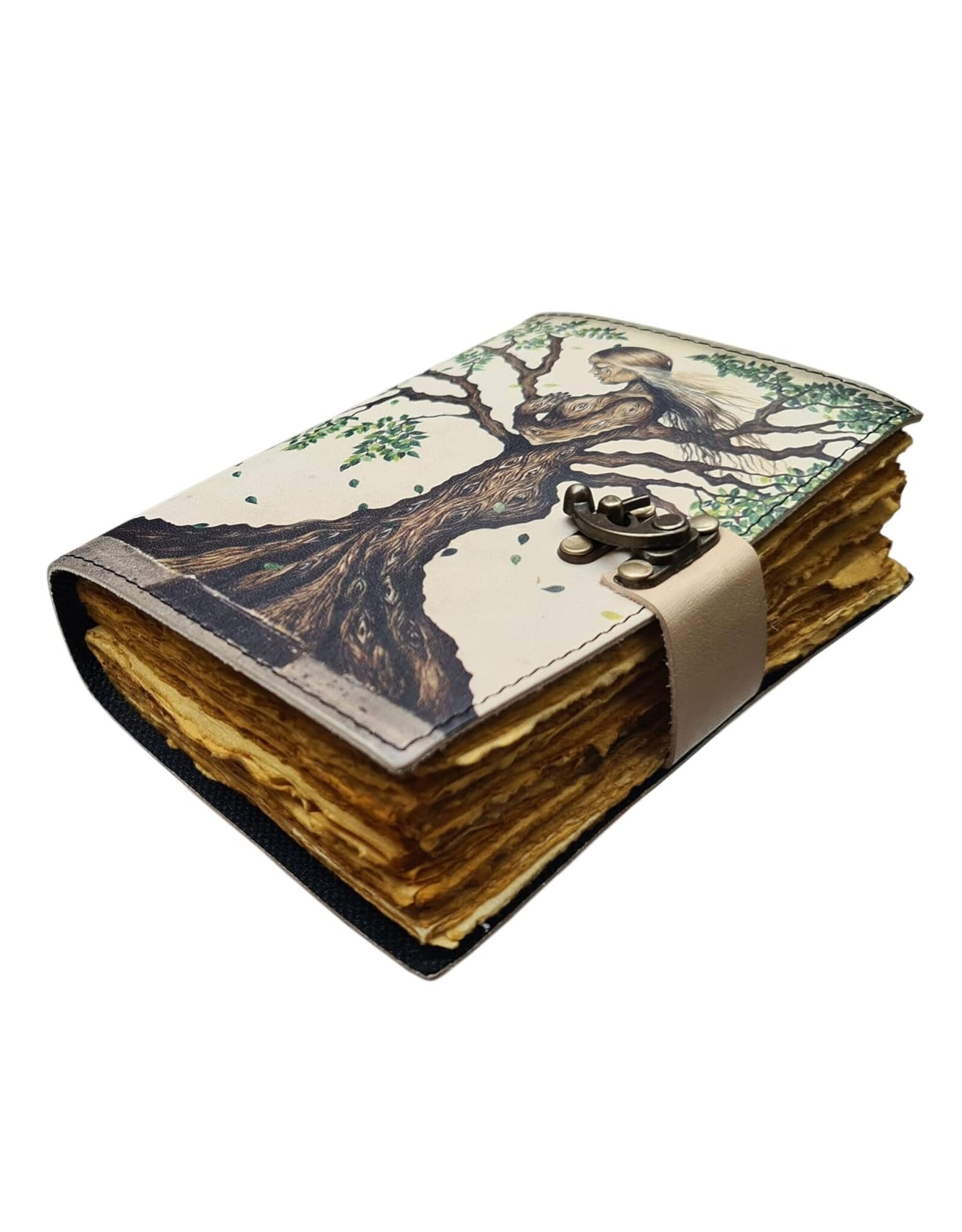 RK Handicrafts Miscellaneous - Tree of Life Leather Journal