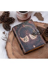 RK Handicrafts Miscellaneous - Celtic Tree of Life Leather Journal