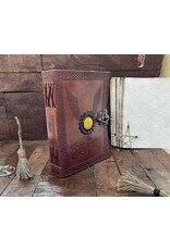 RK Handicrafts Miscellaneous - Harry Potter Leather Journal Golden Snitch 18x13cm