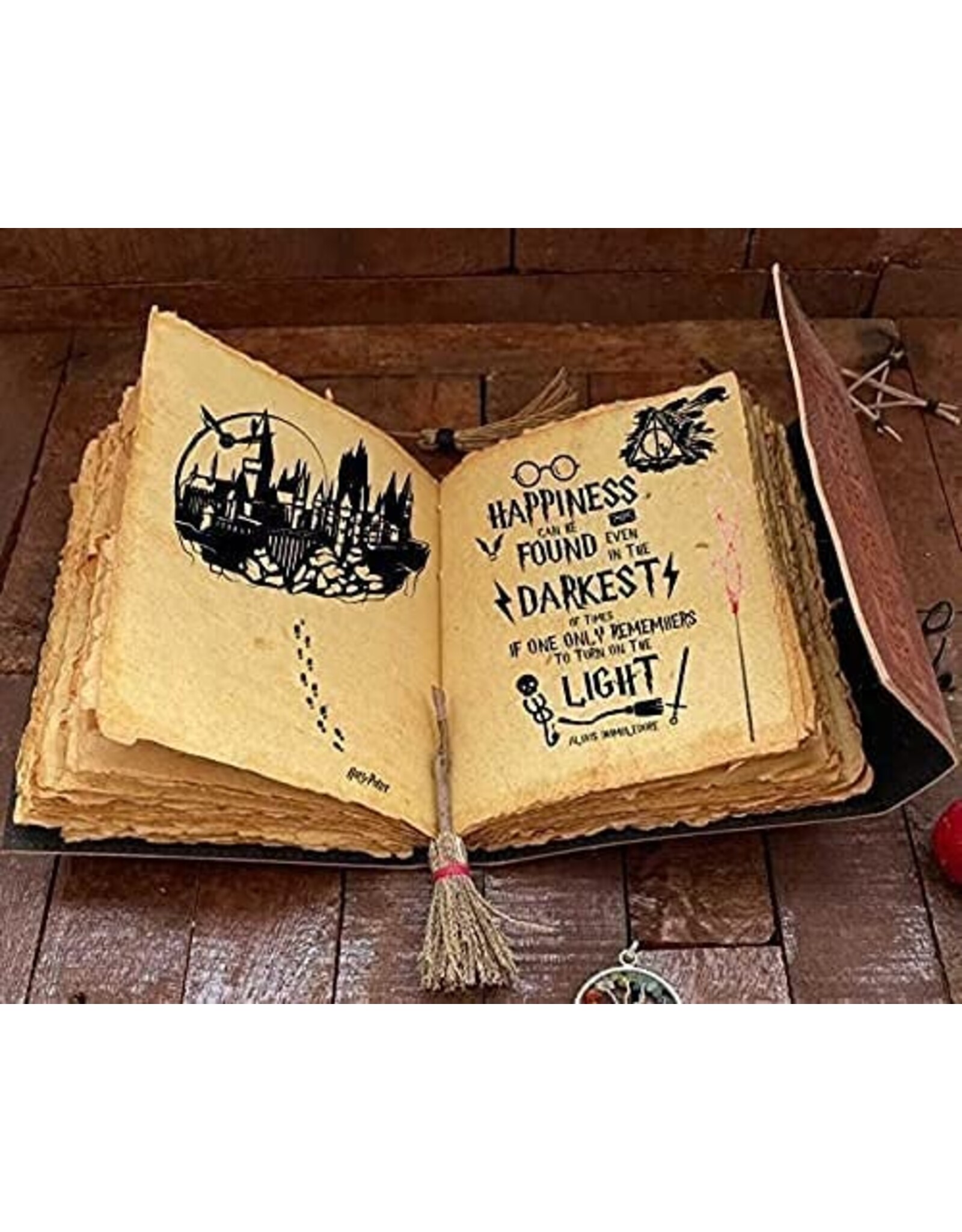 RK Handicrafts Miscellaneous - Harry Potter Leren Dagboek Het Gouden Snaai 18x13cm