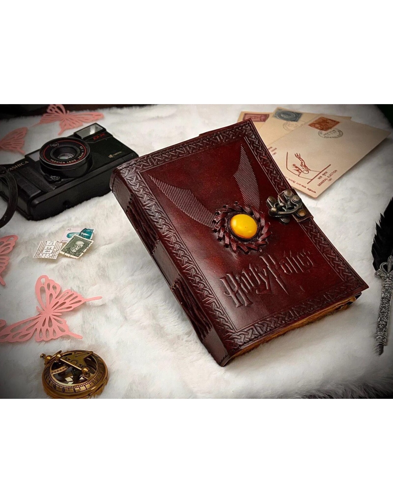 RK Handicrafts Miscellaneous - Harry Potter Leren Dagboek Het Gouden Snaai 18x13cm