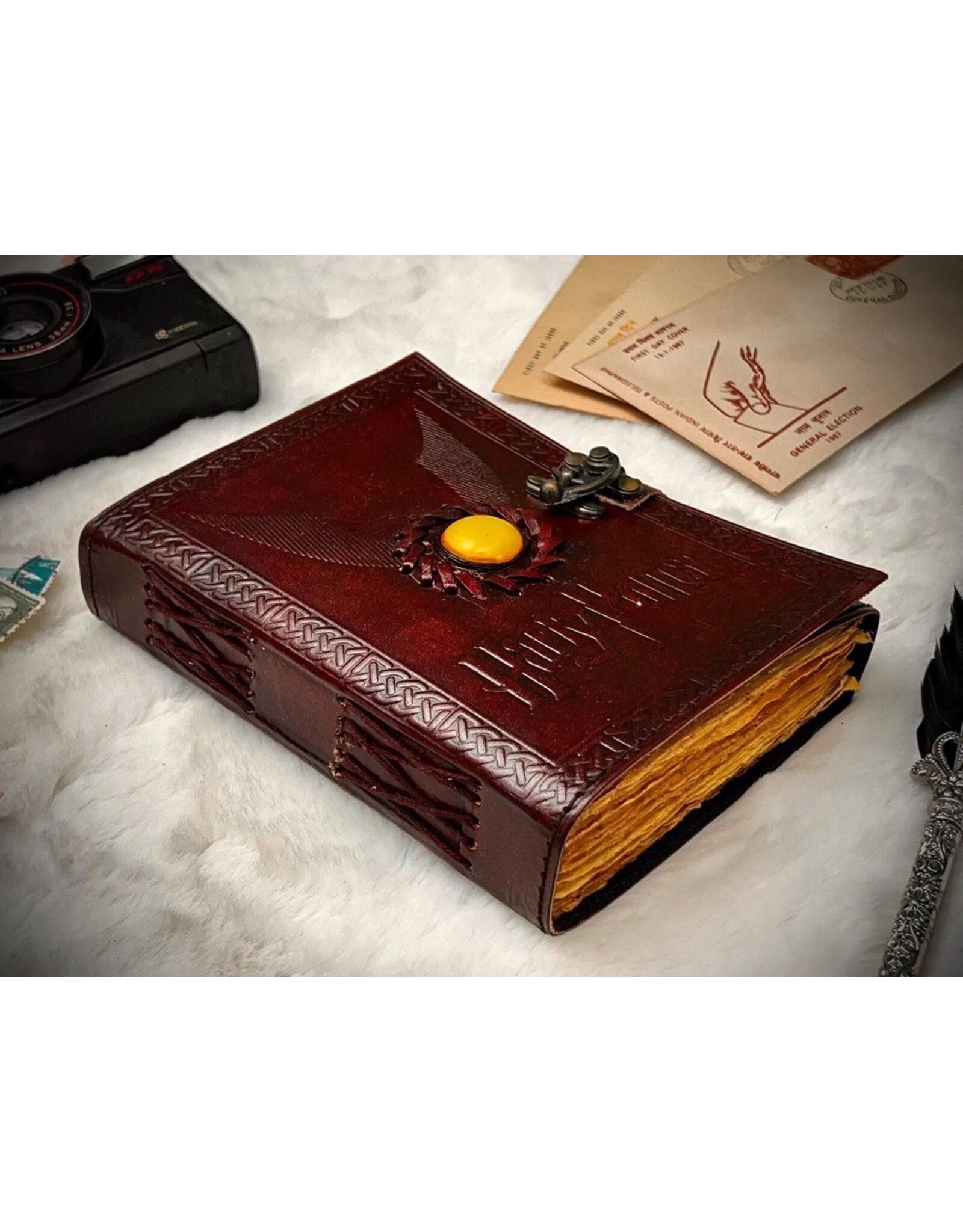 RK Handicrafts Miscellaneous - Harry Potter Leren Dagboek Het Gouden Snaai 18x13cm