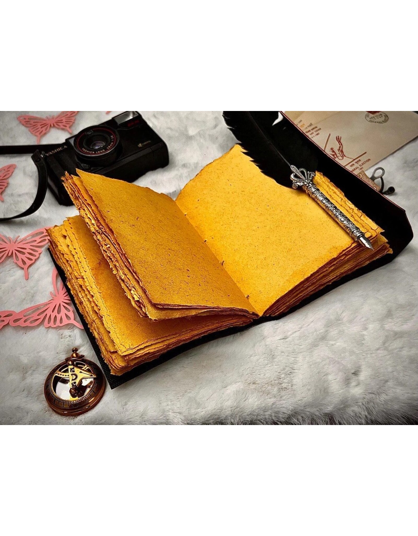 RK Handicrafts Miscellaneous - Harry Potter Leren Dagboek Het Gouden Snaai 18x13cm