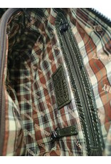 HillBurry Leather bags - Hillburry Leather Shoulder bag with Embossed Flowers