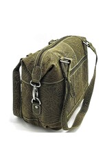 HillBurry Leather bags - Hillburry Leather Shoulder bag with Embossed Flowers