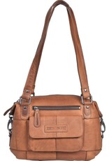 HillBurry Leather Shoulder bags  leather crossbody bags - HillBurry Leather Shoulder bag medium (cognac)