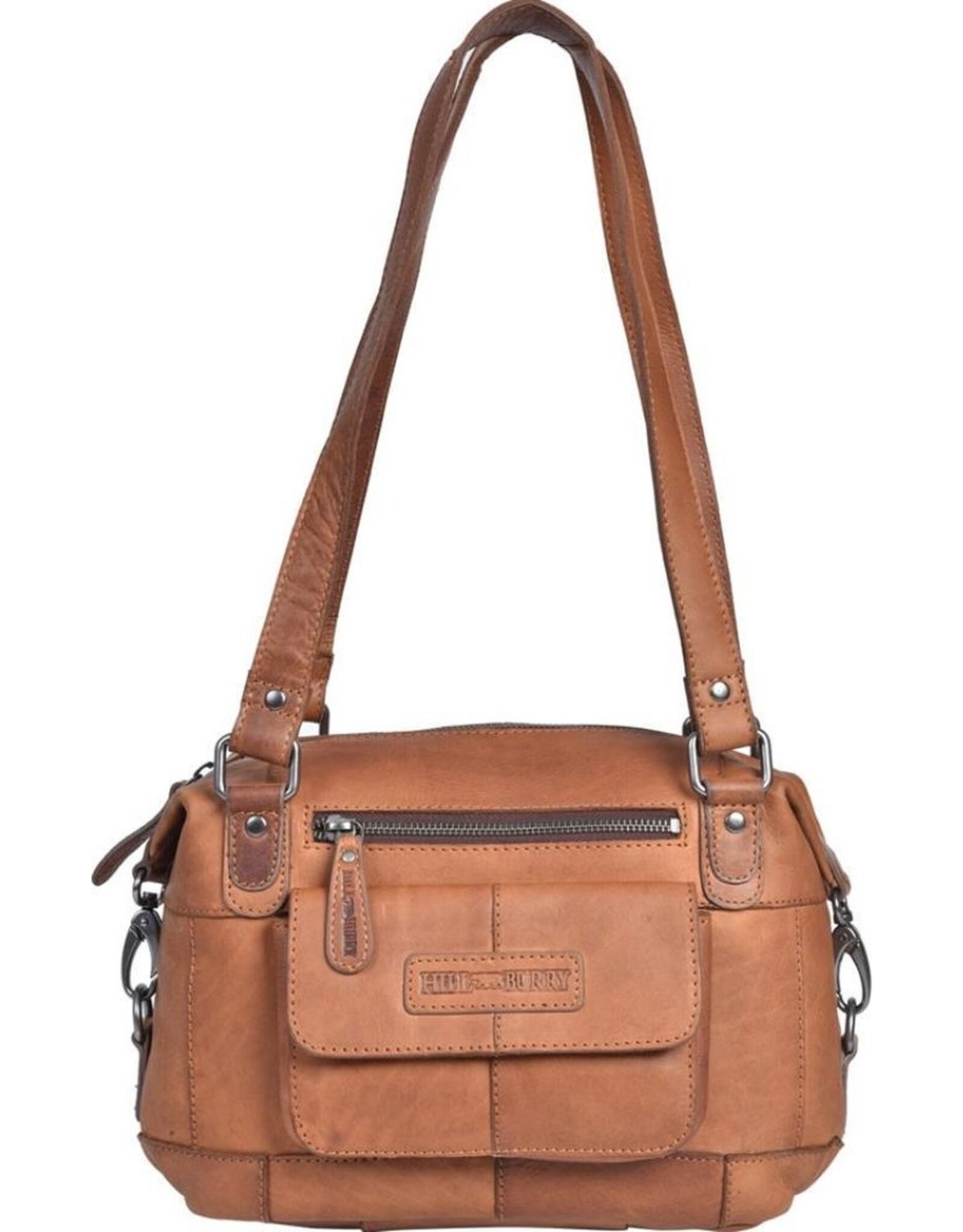 HillBurry Leather Shoulder bags  leather crossbody bags - HillBurry Leather Shoulder bag medium (cognac)