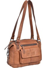 HillBurry Leather Shoulder bags  leather crossbody bags - HillBurry Leather Shoulder bag medium (cognac)