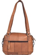 HillBurry Leather Shoulder bags  leather crossbody bags - HillBurry Leather Shoulder bag medium (cognac)