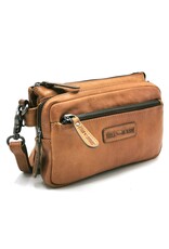 HillBurry Leather bags - HillBurry Leather Shoulder bag tan 1613c